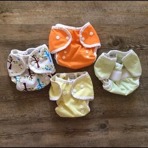 Thirsties Diaper Cover Bundle, Size 0-9 Months
